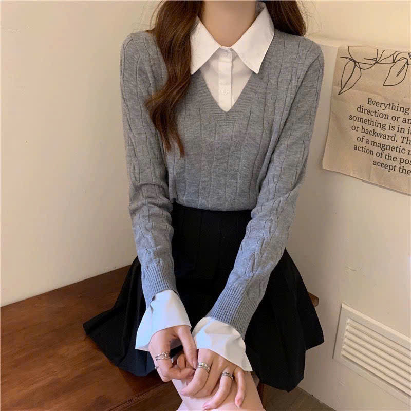 Đây mới là cách kết hợp áo khoác với áo sơ mi nữ hợp thời cho nàng tự tin xuống phố - Ảnh 5.
