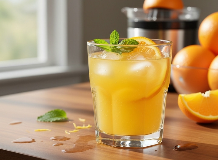 Một ly nước cam mỗi sáng không chỉ tăng sức đề kháng mà còn giúp ngừa sỏi thận.