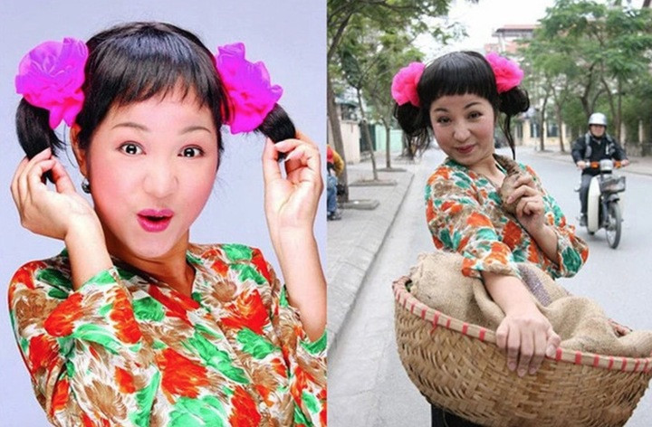 Thúy Nga ghi dấu ấn với hình tượng cô bán khoai nướng trong