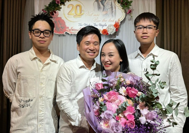 Tổ ấm hạnh phúc của Thu Huyền - Tấn Minh.