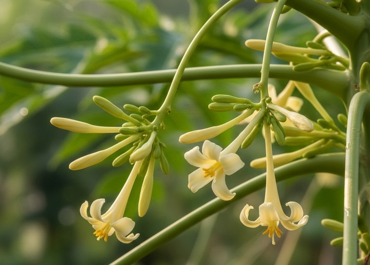 Hoa đu đủ đực là thảo dược dân dã, được y học cổ truyền ghi nhận với nhiều lợi ích sức khỏe.