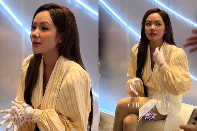 Phương Ly bị nghi mới phẫu thuật thẩm mỹ trong clip cận nhan sắc cam thường