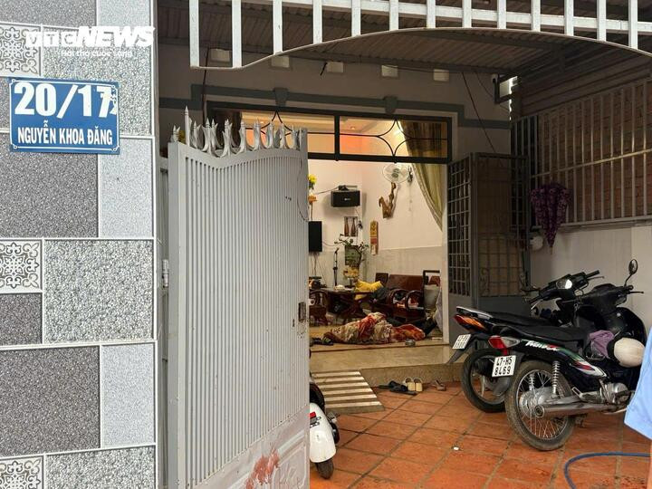 Ngôi nhà của chị H. - nơi xảy ra vụ việc.