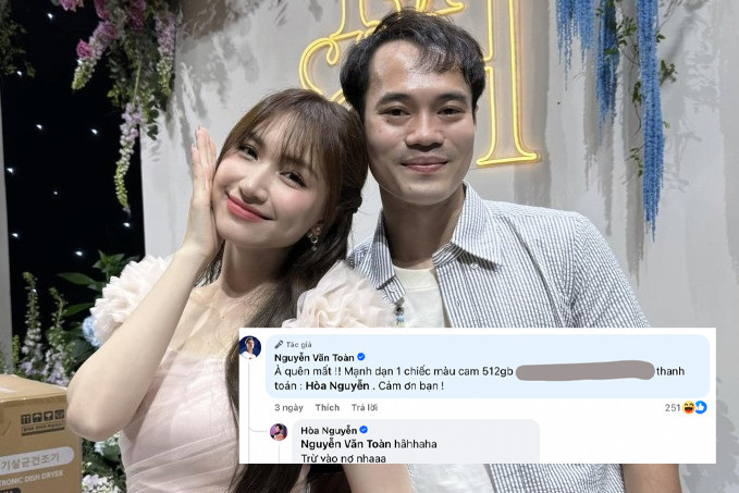 Văn Toàn đòi Hòa Minzy mua Iphone 17 vừa ra mắt lỡ miệng để lộ quan hệ cả hai