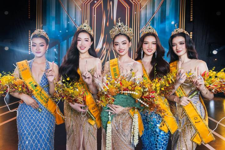 Top 5 Miss Grand Vietnam 2025.