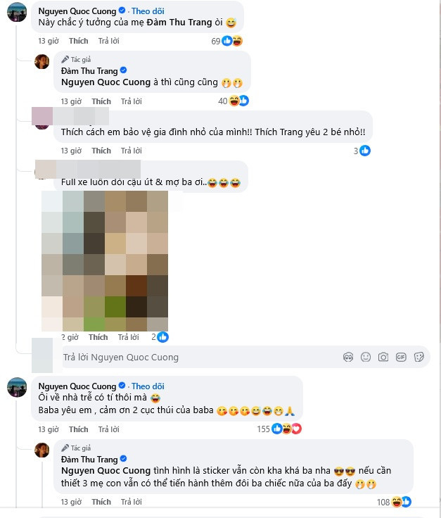 Cường Đô La cũng phải đầu hàng với màn tân trang xe của 2 nhóc tỳ