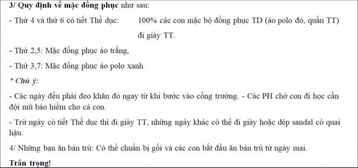 Ap luc dong phuc dau nam hoc noi lo cua nhieu phu huynh hinh anh 1