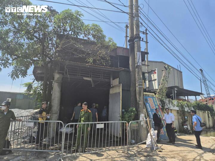 Căn nhà xảy ra hỏa hoạn là công trình xây dựng trái phép.