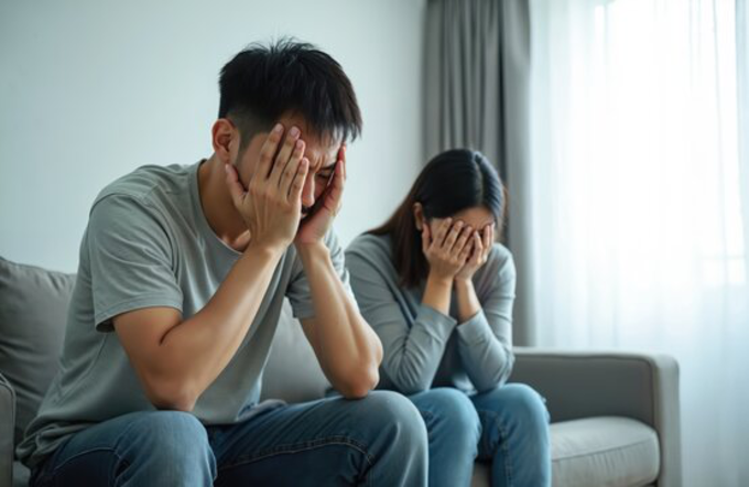 Kết hôn 3 năm, chúng tôi vẫn chưa dám có con vì cha mẹ vợ không đỡ đần. (Ảnh minh họa: Shutterstock)