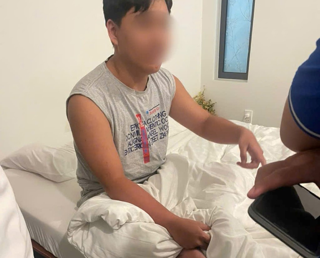 Giải cứu nam thanh niên hoảng loạn bị bắt cóc online tại Đà Nẵng - Ảnh 1.