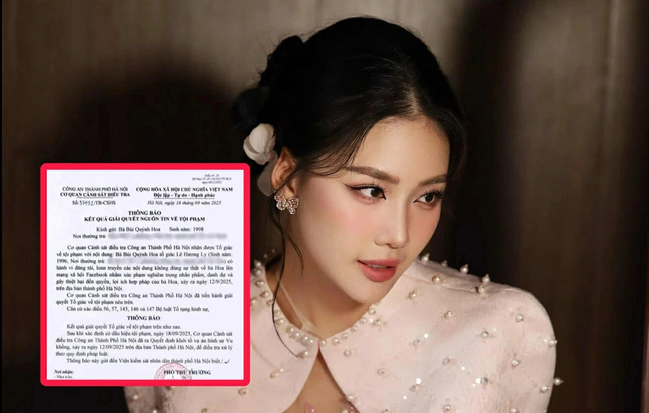 Về vụ hoa hậu Bùi Quỳnh Hoa bị tố: Cách phản ứng chuyên nghiệp
- Ảnh 1.