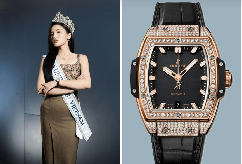 Kỳ Duyên lại vui vui tậu đồng hồ giá gần 1 tỷ đồng bổ sung vào BST hàng hiệu khét mù