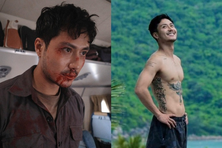 Thanh Sơn trong vai Bình, chuyên viên đào tạo cảnh vệ hàng không.