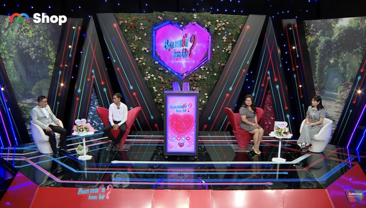 Cặp đôi Bùi Thị Mỹ Yến và Nguyễn Trung Trực xuất hiện tại chương trình.