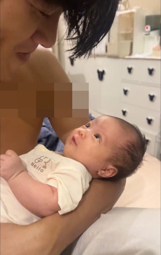 Ngỡ ngàng diện mạo ái nữ gần 2 tháng tuổi của Quỳnh Lương và chồng thiếu gia