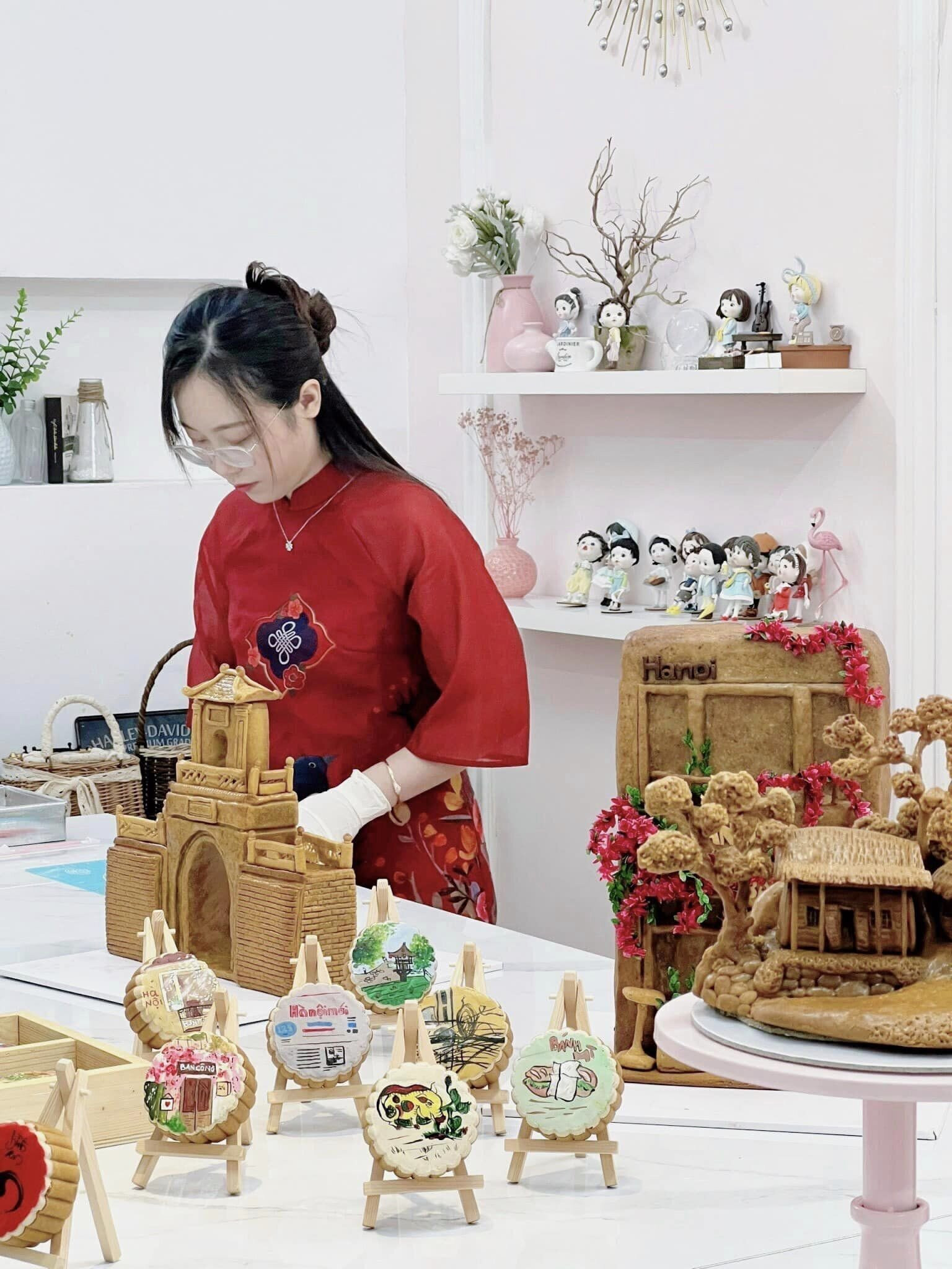 Chiếc bánh trung thu mô phỏng tiệm tạp hóa tuổi thơ khiến dân mạng mê mẩn - 15