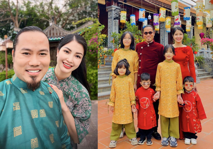 Tổ ấm hạnh phúc của Vượng Râu.