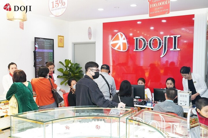 Doji, Bảo Tín Minh Châu, SJC bị phạt vì cạnh tranh không lành mạnh. (Ảnh: Doji).