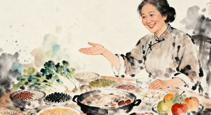 Sống thọ hay không nhìn vào bữa ăn là biết Người sống thọ thường có 5 đặc điểm này khi ăn uống