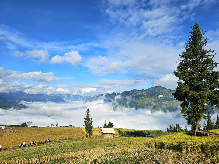 Cảnh đẹp của Hoàng Su Phì vào thời điểm cuối tháng 9.