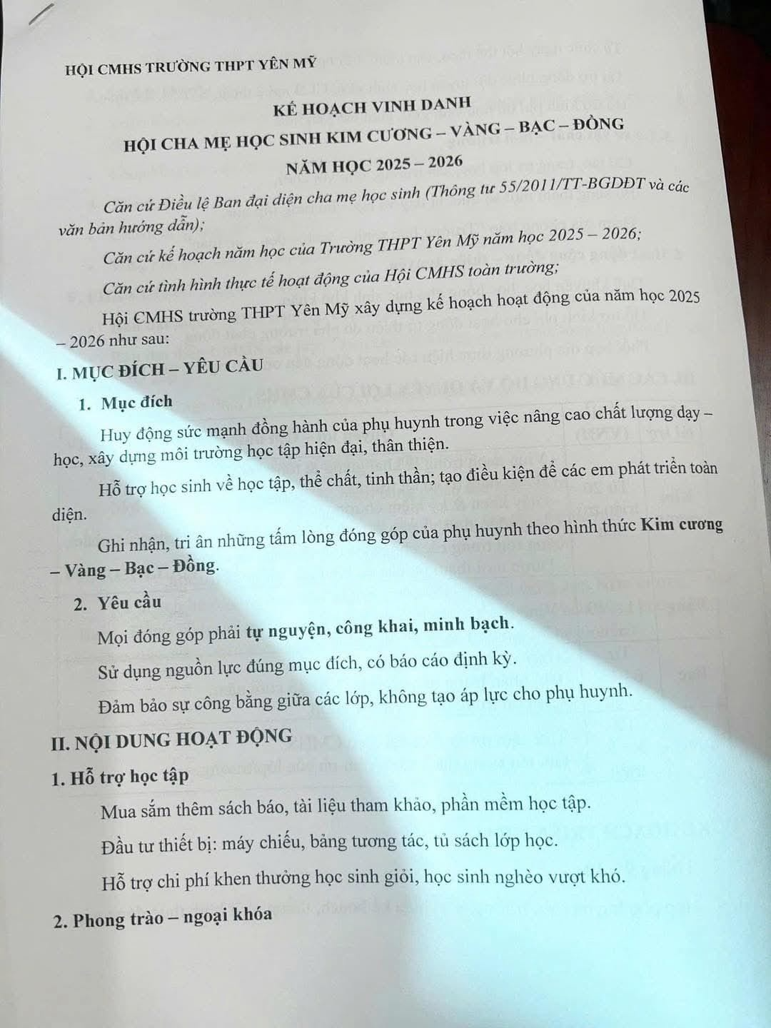 Trường lên tiếng việc phụ huynh ủng hộ 20 triệu được vinh danh hạng kim cương - 1