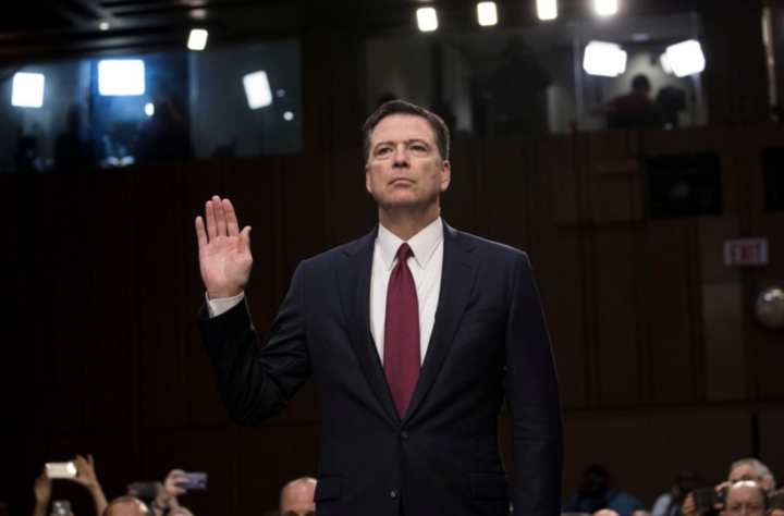 Cựu Giám đốc FBI James Comey. (Ảnh: The New York Times)