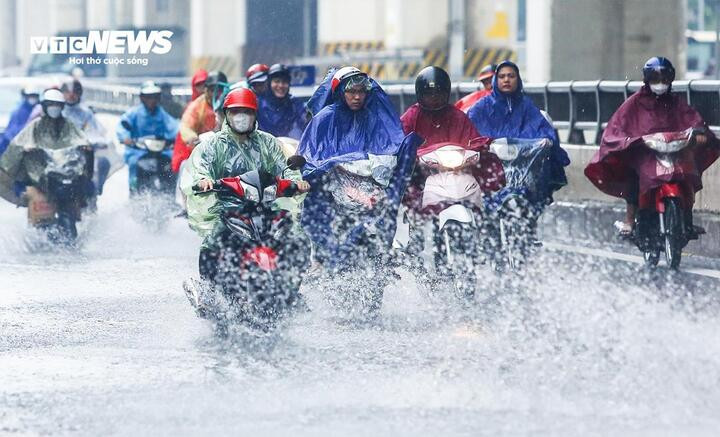 Dự báo thời tiết ngày 26/9, miền Bắc tiếp tục hứng mưa lớn. (Ảnh minh hoạ: Quốc Anh)