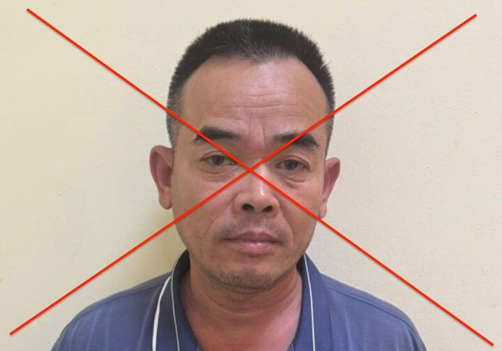 Tài xế Đinh Văn Long tại cơ quan công an