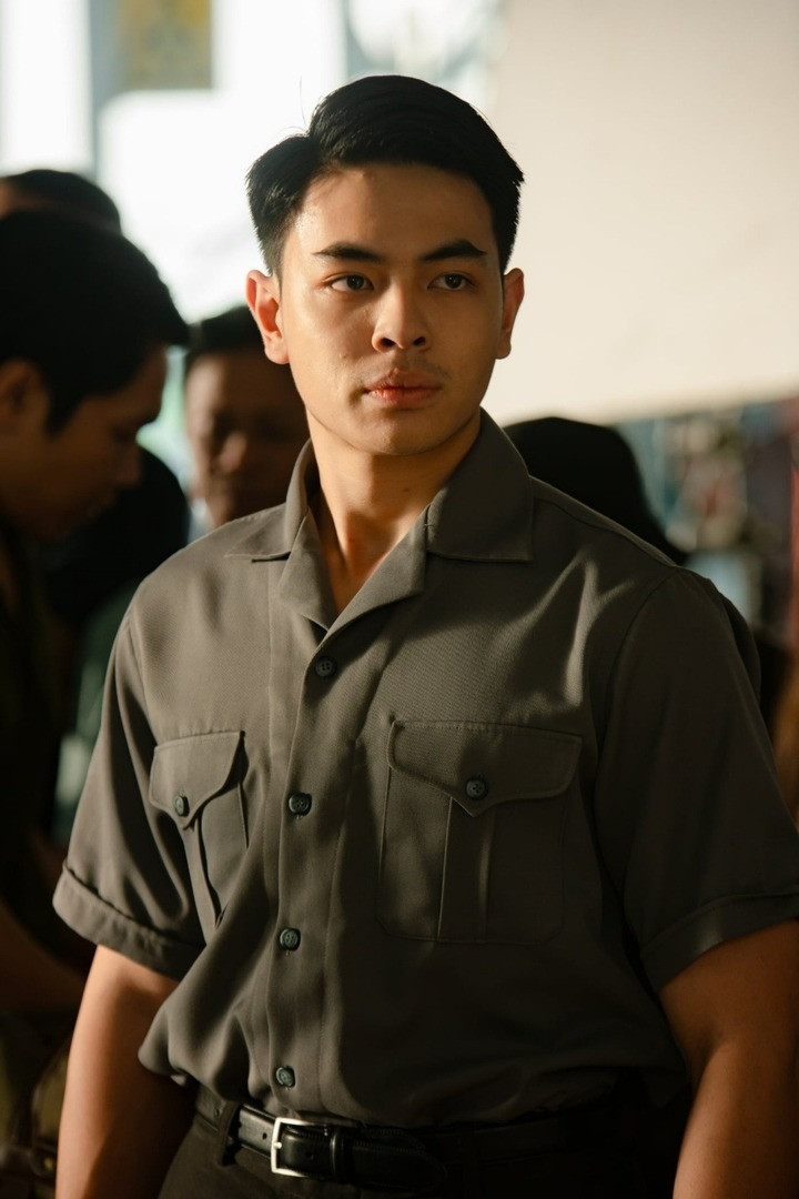 Con trai Thái Hoà trong phim