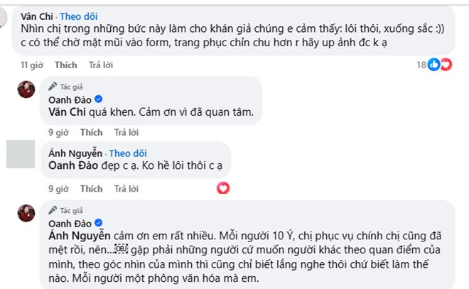 Chi bội tiền PTTM vẫn bị chê lôi thôi xuống sắc diễn viên Kim Oanh đáp trả