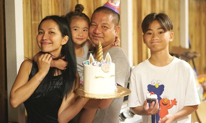 Nữ diễn viên giờ có cuộc sống an yên bên trời Tây.