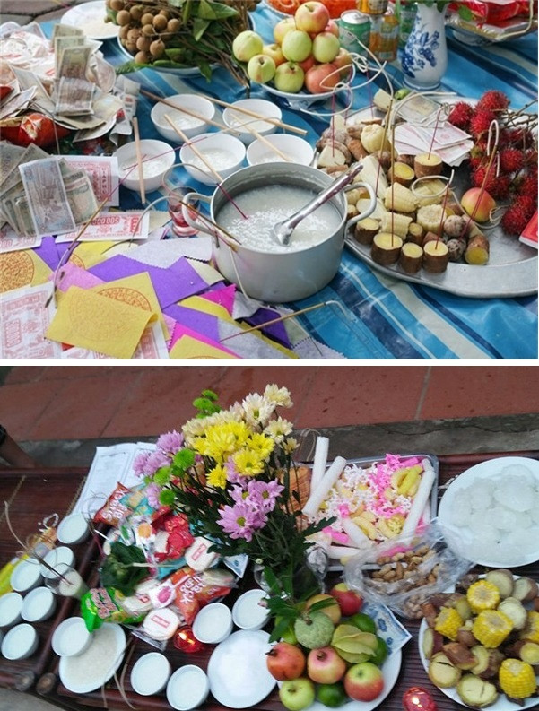 Lễ vật nào tuyệt đối không được đem cúng ‘cô hồn’,  cách bày lễ vật mâm cúng ‘cô hồn’ ai cũng nên biết - Ảnh 3.