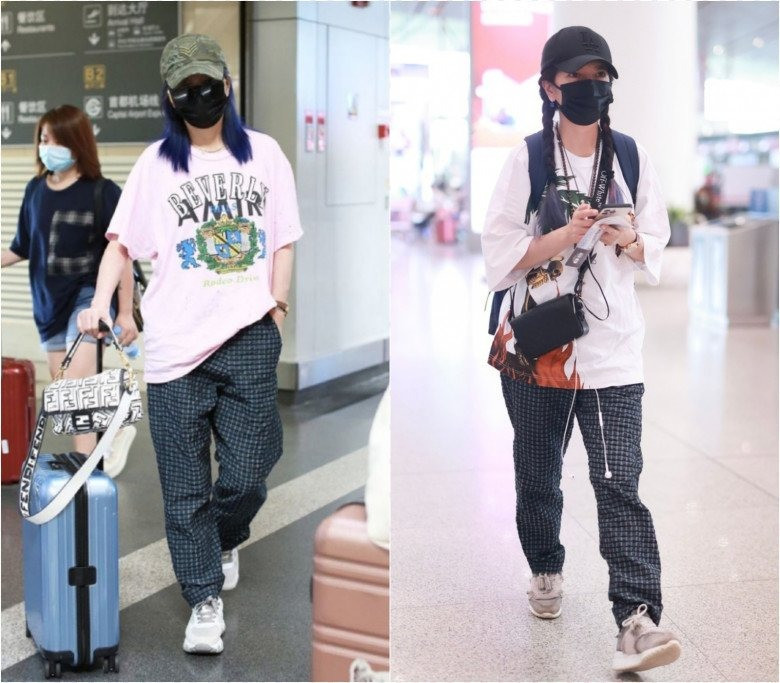 Những lần Triệu Vy xuề xòa xuống sắc không nhận ra