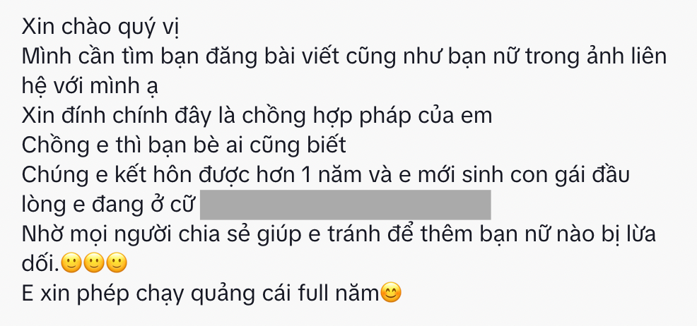 Cô tiểu tam vụ anh chồng đưa bồ xem diễu binh lên tiếng tiết lộ góc khuất chuyện đu đưa