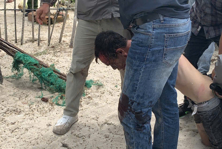 Nguyễn Văn Ty khi bị bắt.