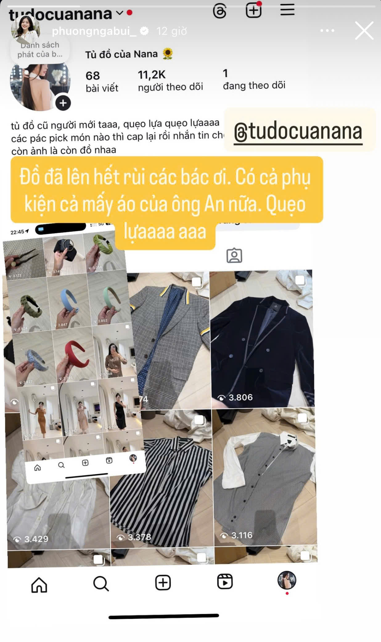 Á hậu Phương Nga thanh lý đồ của chồng rẻ như hàng chợ có cái mặc chán chê trên phim