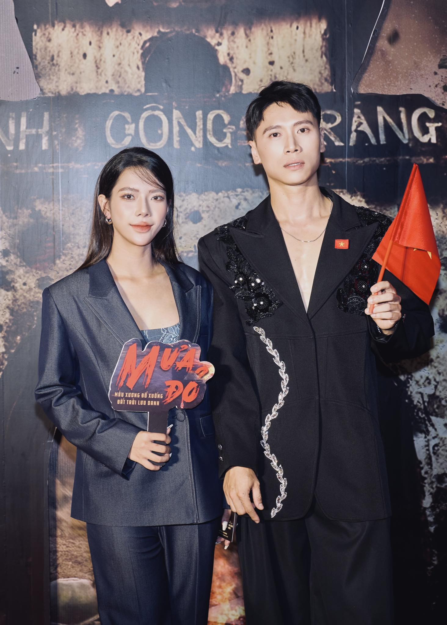 Vợ đời thực của Sen (Hoàng Long) phim 'Mưa đỏ': Là diễn viên Nhà hát Tuổi trẻ, đồng cảm công việc của chồng - Ảnh 2.