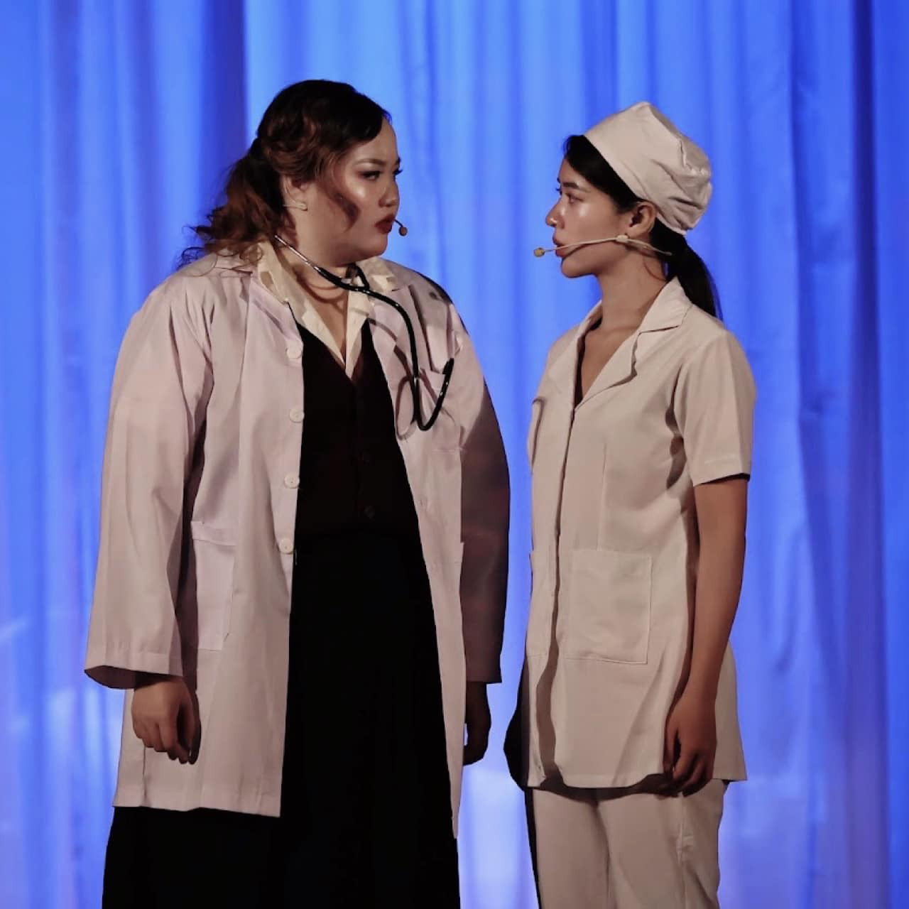 Vợ đời thực của Sen (Hoàng Long) phim 'Mưa đỏ': Là diễn viên Nhà hát Tuổi trẻ, đồng cảm công việc của chồng - Ảnh 6.