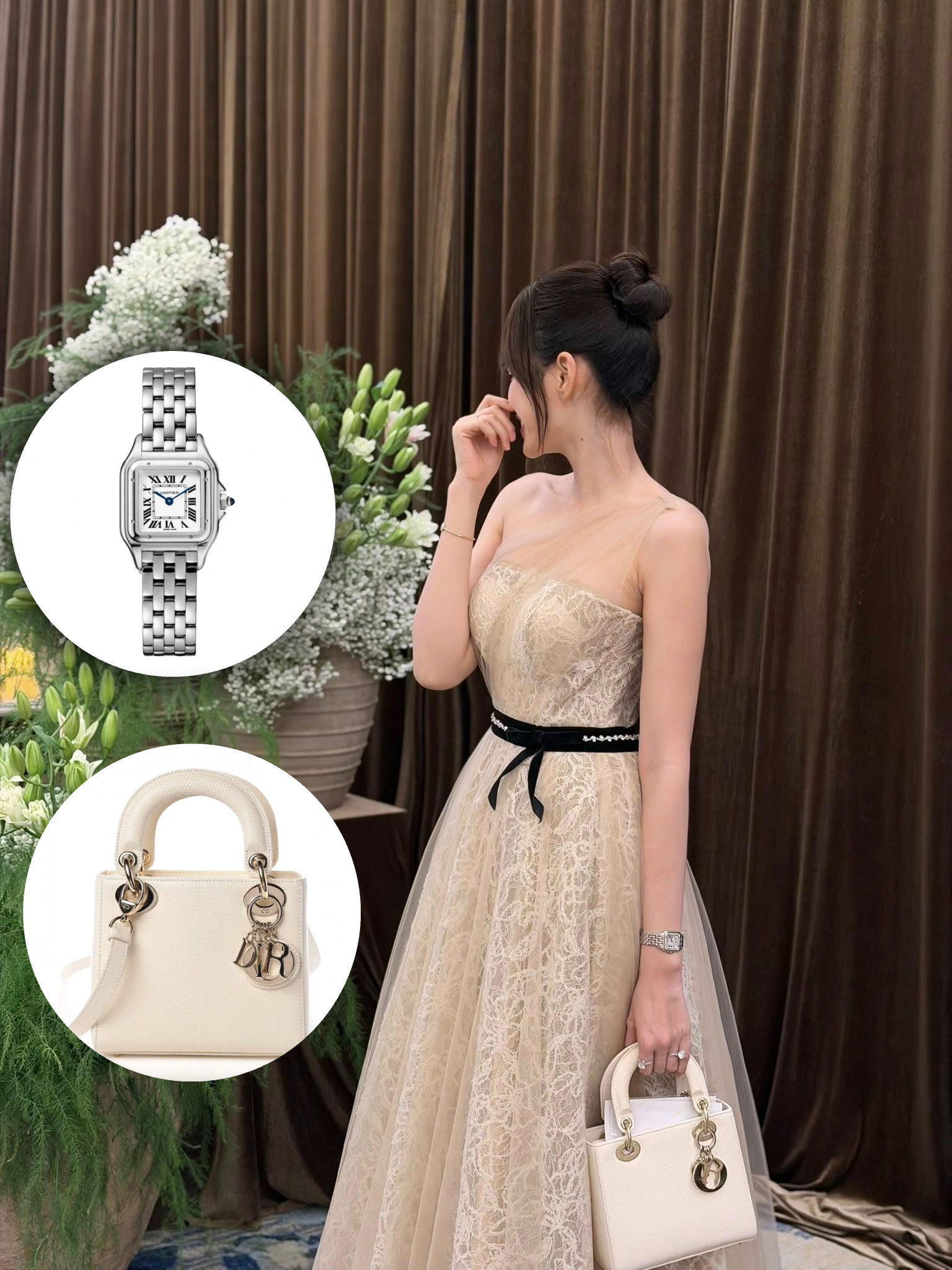 Đỗ Thị Hà nổi bật với trang phục hiệu và phụ kiện triệu đô tại đám cưới bạn thân - Ảnh 4.