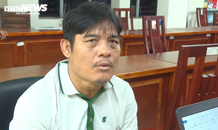 Nguyễn Thanh Hải tại cơ quan điều tra.