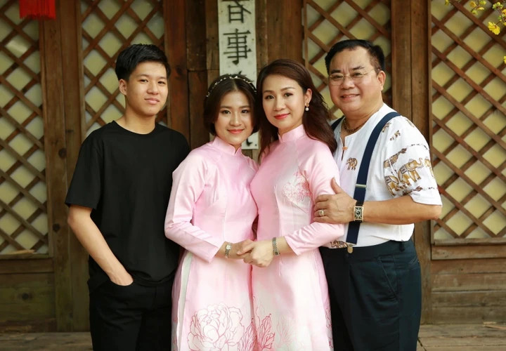 Tổ ấm hạnh phúc của NSND Quốc Trượng.