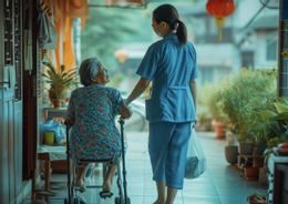 Sau 3 năm chăm mẹ, tôi nhẹ lòng khi đưa bà vào viện dưỡng lão - Ảnh 1.