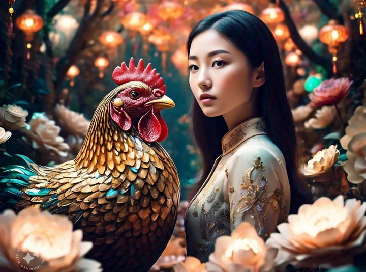 Tuổi Dậu năm 2026 sự nghiệp có cơ hội thăng tiến, đào hoa nở rộ, đường tình duyên rỡ. Ảnh: XHS