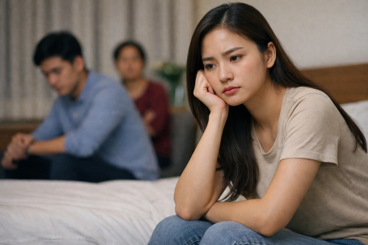 Am anh song cung me chong, toi dan do truoc dam cuoi voi ban trai yeu 2 nam hinh anh 1