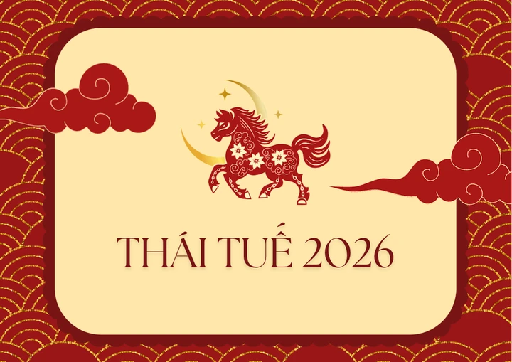 Thái Tuế 2026 bắt đầu từ tháng 2 Dương lịch. (Ảnh: Nhật Thùy)