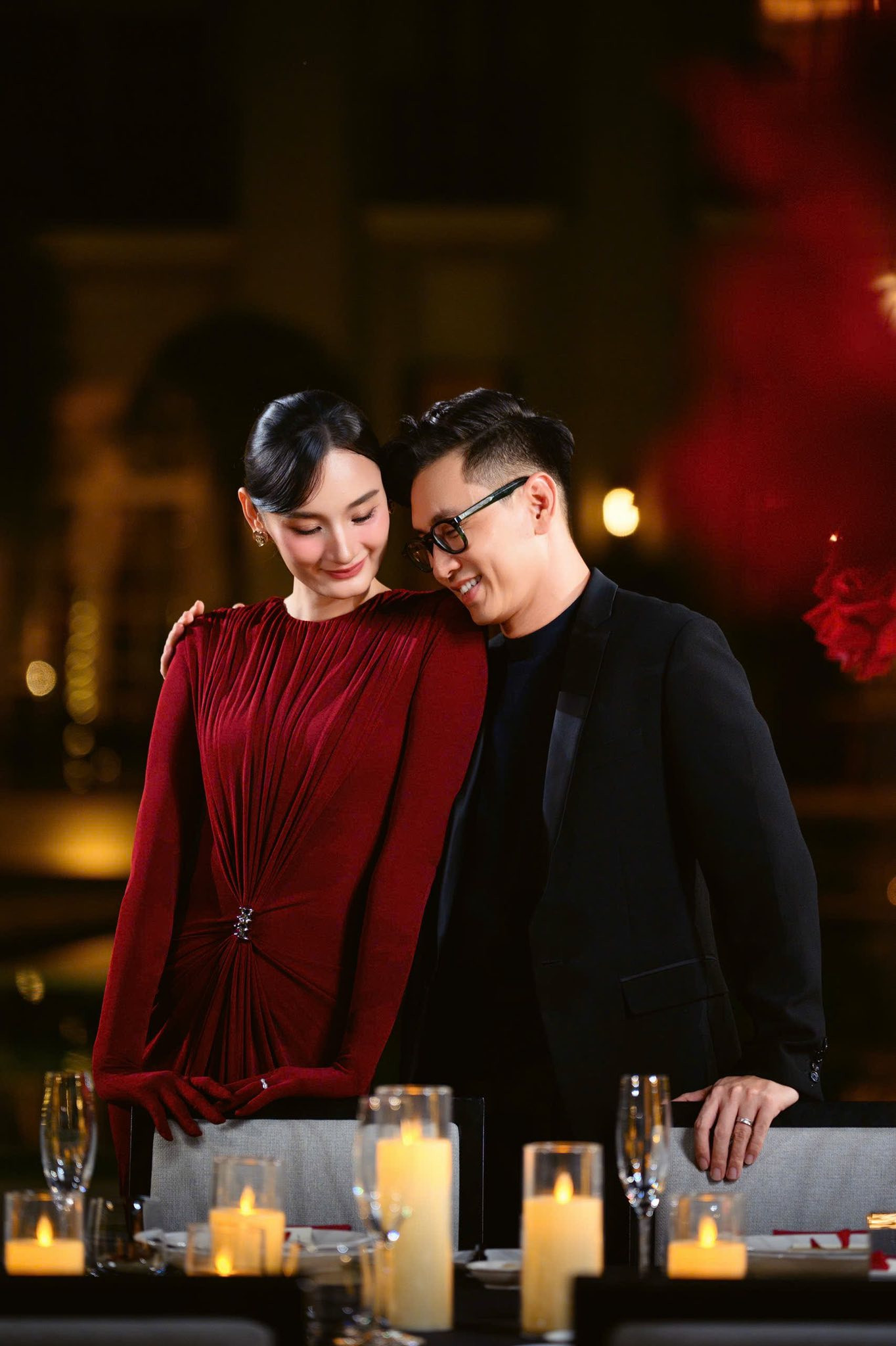 Vợ chồng Hồ Ngọc Hà - Kim Lý chúc mừng 11 năm ngày cưới của Lê Thúy - Ảnh 4.