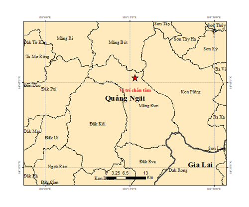 Liên tiếp xảy ra động đất nhỏ ở nhiều tỉnh/thành phố - Ảnh 1.