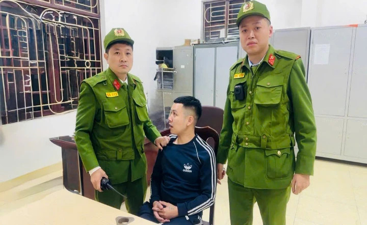 Đối tượng Nguyễn Văn Chúc. (Ảnh: Công an Thành phố Hà Nội)