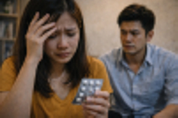 co bau de niu giu ban trai, toi chet lang khi phat hien bi cho uong thuoc pha thai hinh anh 1