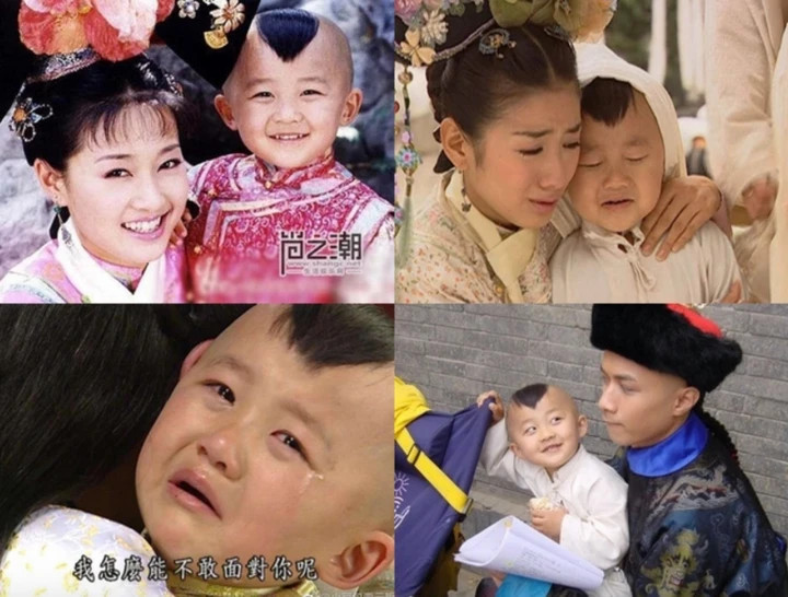 Sao nhí nổi tiếng dù chỉ thoại 1 câu trong 'Hoàn Châu cách cách' giờ ra sao?插图 Ngoại hình đáng yêu của Giả Vân Triết trong